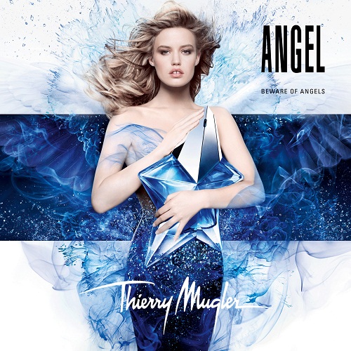 реклама аромата Angel от Thierry Mugler