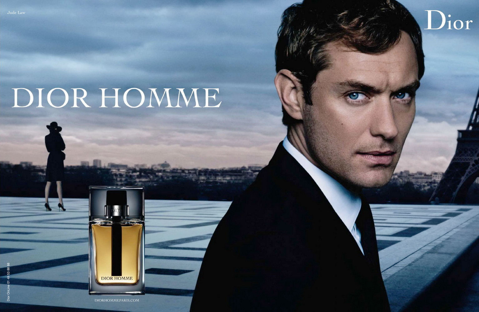 реклама аромата Dior Homme