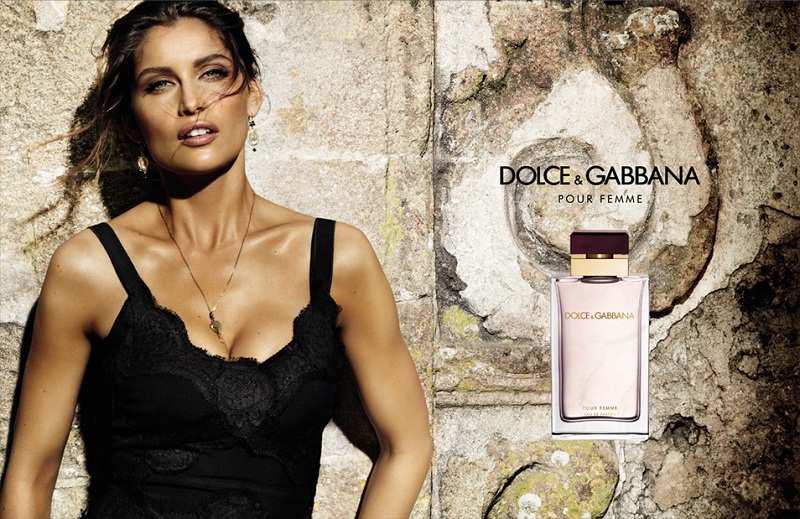 рекламный постер аромата Dolce & Gabbana Pour Femme 