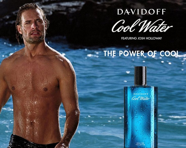 реклама аромата davidoff Cool Water Men