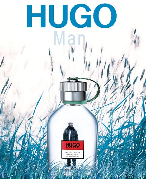 реклама мужского аромата Hugo от Hugo Boss