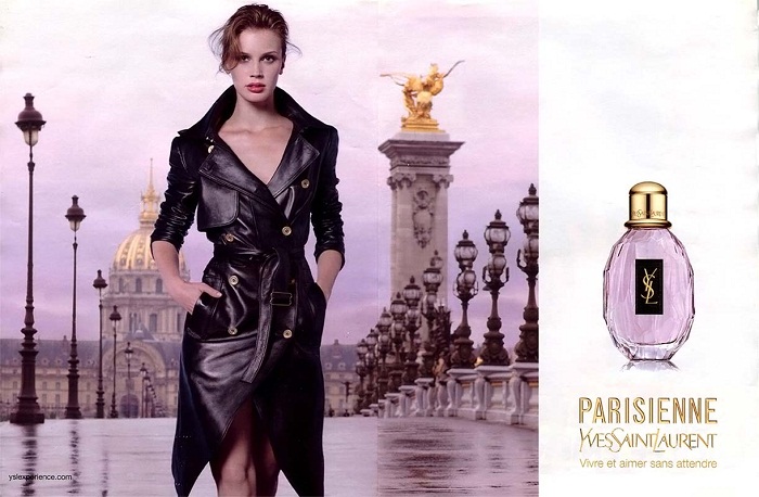 реклама аромата yves saint laurent parisienne