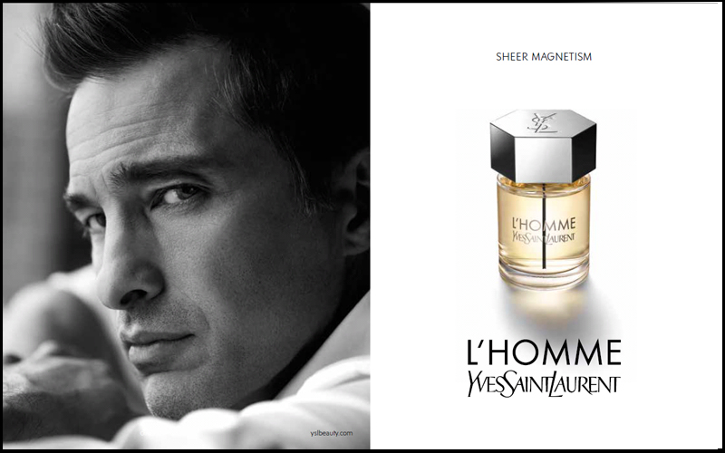 реклама парфюма YSL L'homme